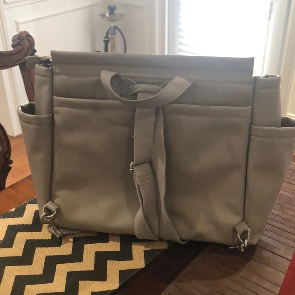 Skip Hop Diaper Bag Backpack Greenwich Convertible Multi-Function Baby Travel